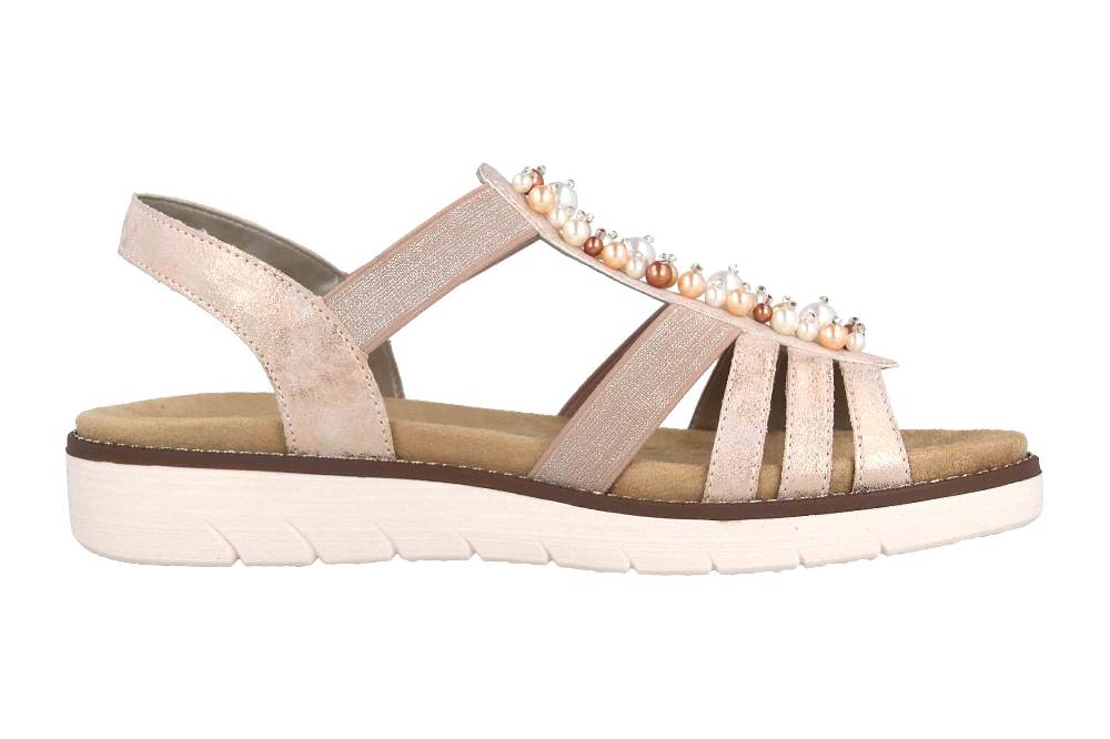 Remonte Sandalen In Übergrößen Rosa D2047-31 Große Damenschuhe