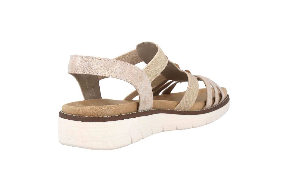 Remonte Sandalen In Übergrößen Rosa D2065-31 Große Damenschuhe