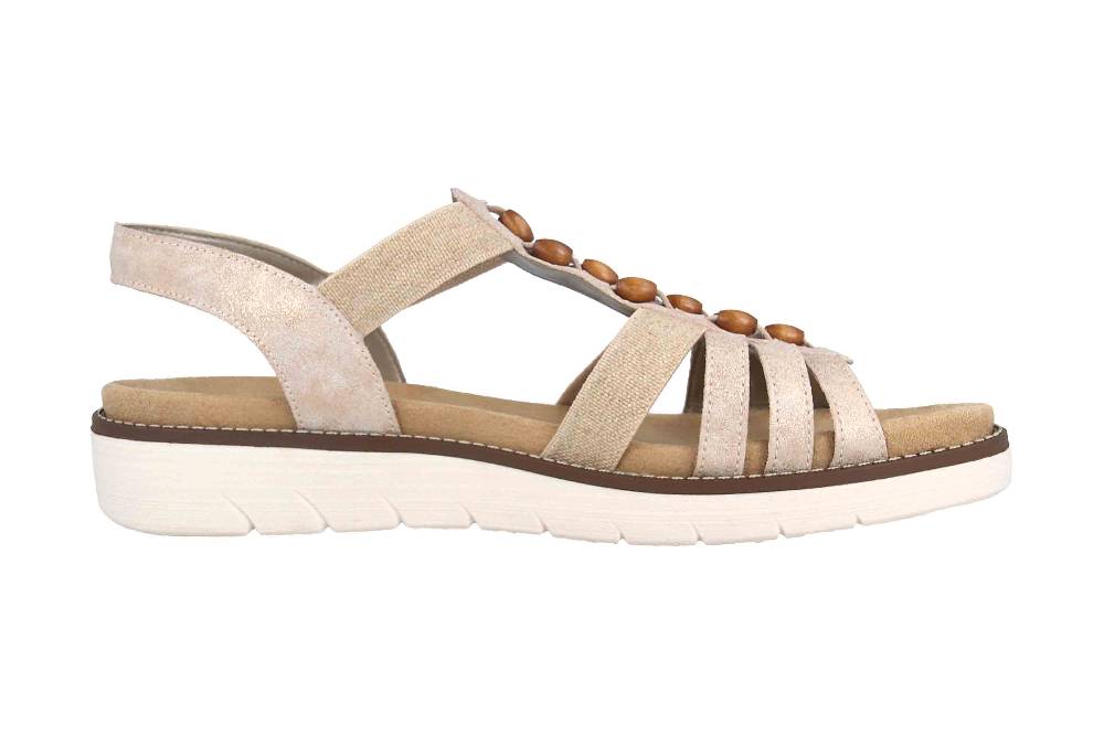 Remonte Sandalen In Übergrößen Rosa D2065-31 Große Damenschuhe