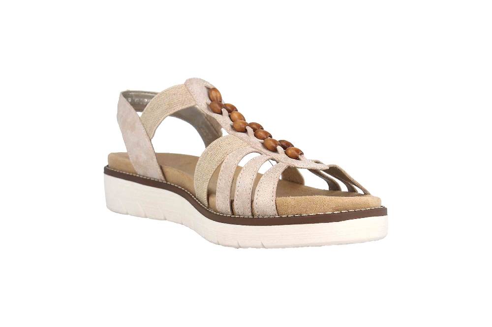 Remonte Sandalen In Übergrößen Rosa D2065-31 Große Damenschuhe