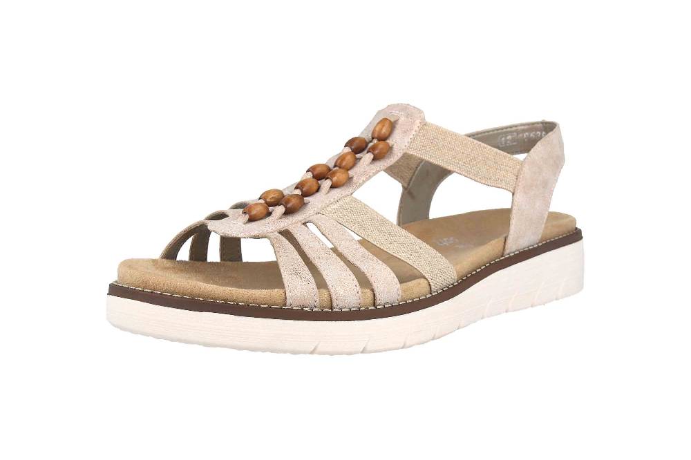 Remonte Sandalen In Übergrößen Rosa D2065-31 Große Damenschuhe