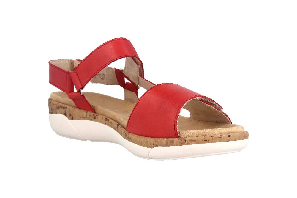 Remonte Sandalen In Übergrößen Rot R6855-33 Große Damenschuhe