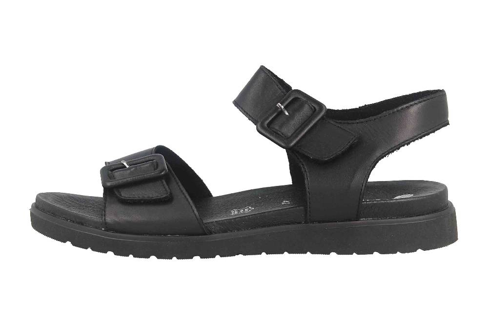 Remonte Sandalen in Übergrößen Schwarz D4063-00 große Damenschuhe