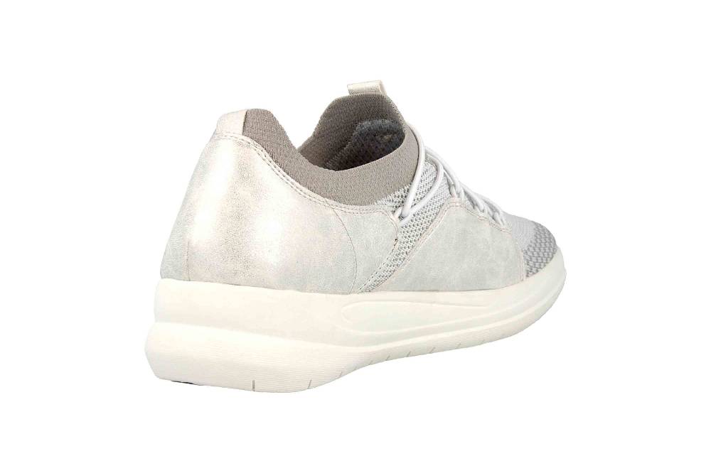 Remonte Slipper In Übergrößen Grau R9605-42 Große Damenschuhe