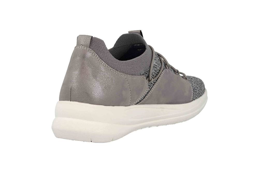 Remonte Slipper In Übergrößen Grau R9605-45 Große Damenschuhe