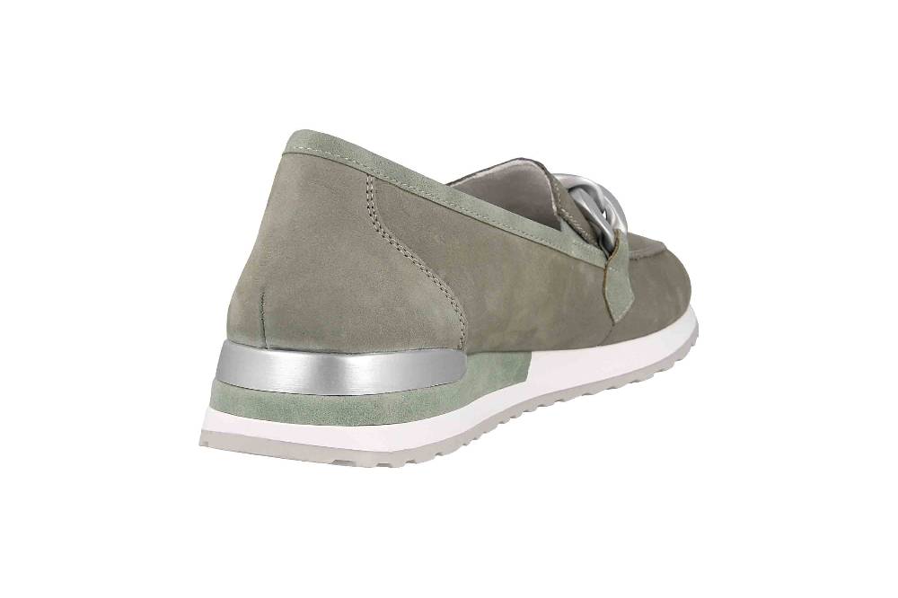 Remonte Slipper In Übergrößen Grün R2544-52 Große Damenschuhe