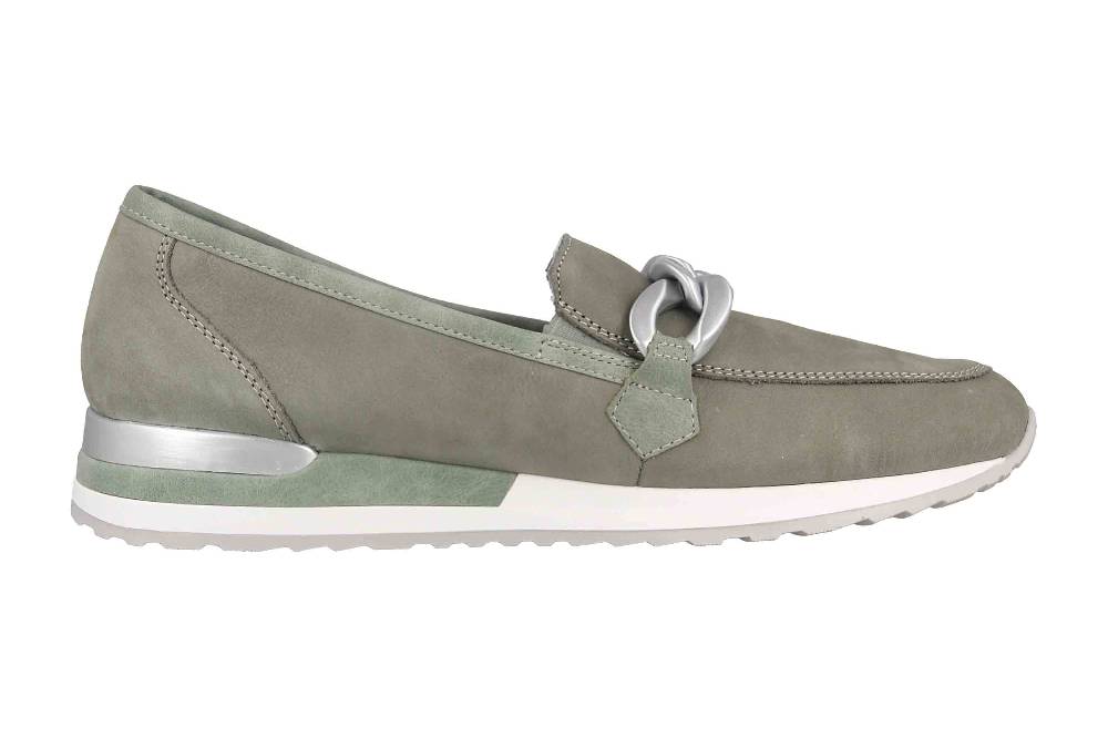 Remonte Slipper In Übergrößen Grün R2544-52 Große Damenschuhe