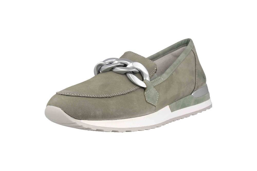 Remonte Slipper In Übergrößen Grün R2544-52 Große Damenschuhe