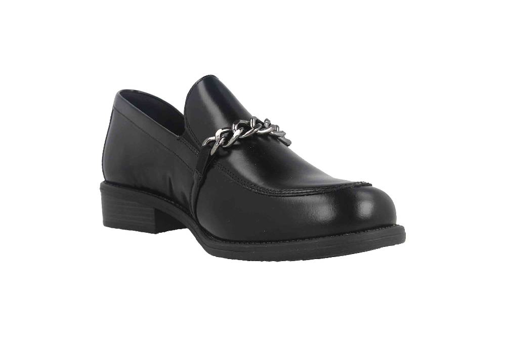 Remonte Slipper In Übergrößen Schwarz D0F03-01 Große Damenschuhe