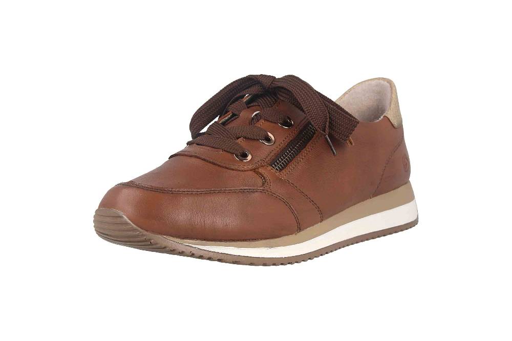 Remonte Sneaker In Übergrößen Braun D0H11-24 Große Damenschuhe