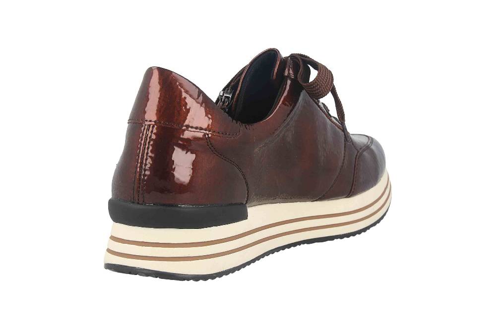 Remonte Sneaker In Übergrößen Bronze D1302-91 Große Damenschuhe