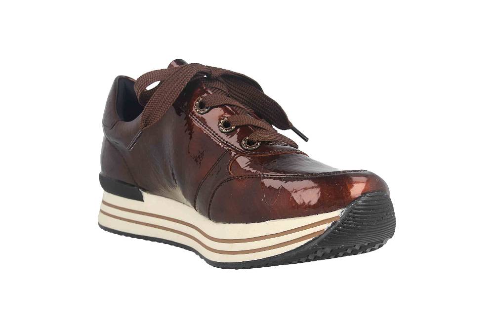 Remonte Sneaker In Übergrößen Bronze D1302-91 Große Damenschuhe