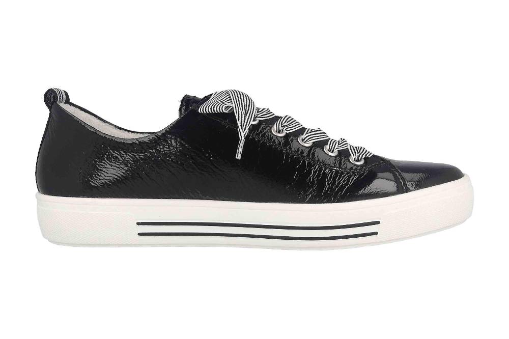 Remonte Sneaker In Übergrößen Schwarz D0900-02 Große Damenschuhe