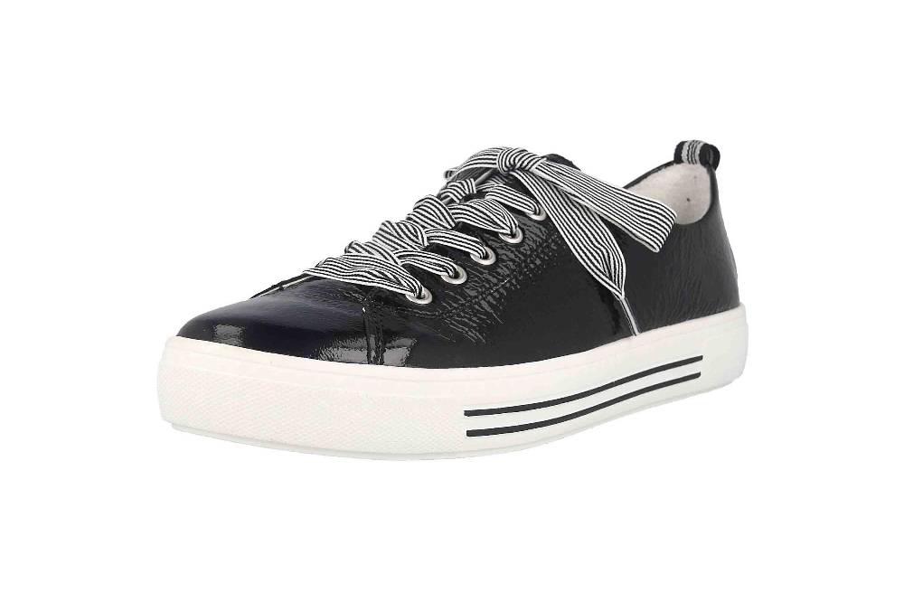 Remonte Sneaker In Übergrößen Schwarz D0900-02 Große Damenschuhe