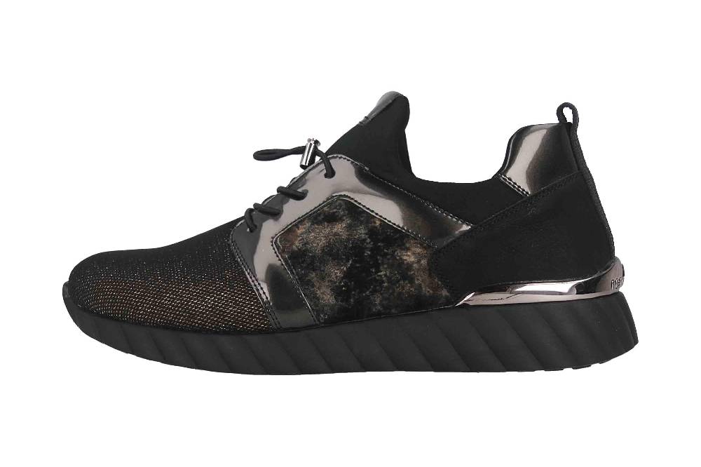 Remonte Sneaker in Übergrößen Schwarz D5902-02 große Damenschuhe