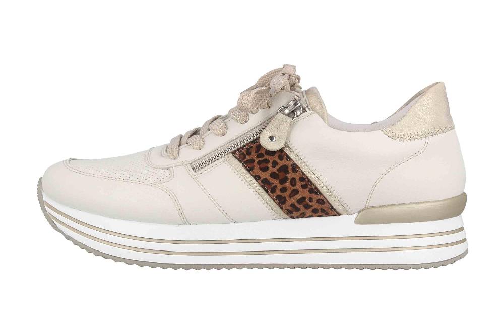 Remonte Sneaker in Übergrößen Weiß D1310-80 große Damenschuhe