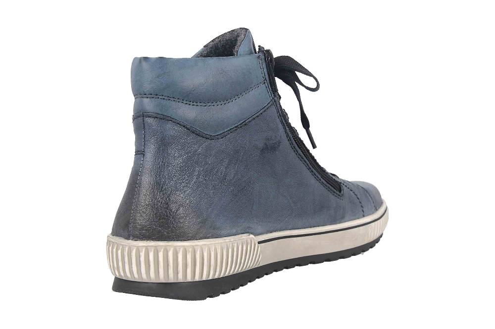Remonte Stiefel In Übergrößen Blau D0772-14 Große Damenschuhe