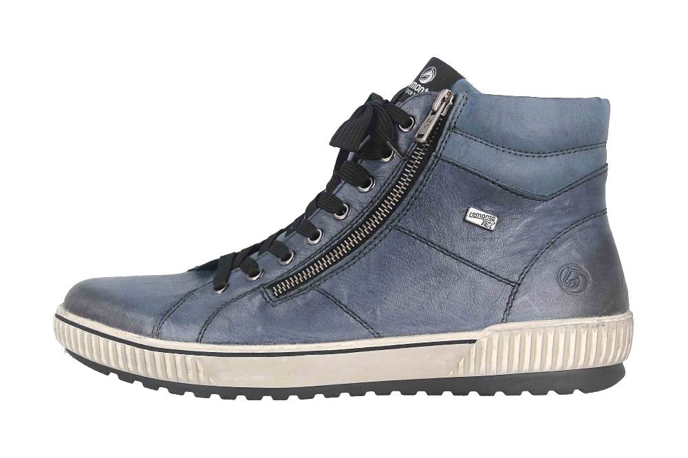 Remonte Stiefel in Übergrößen Blau D0772-14 große Damenschuhe Remonte Stiefel in Übergrößen Blau D0772-14 große Damenschuhe