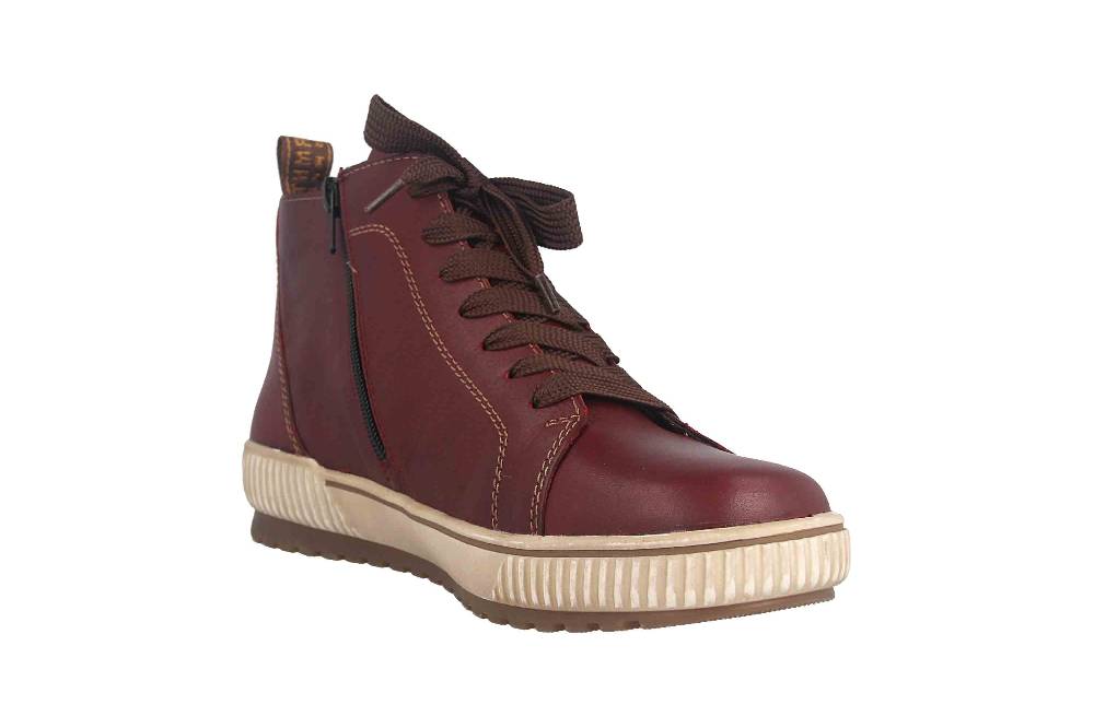 Remonte Stiefel In Übergrößen Rot D0771-35 Große Damenschuhe