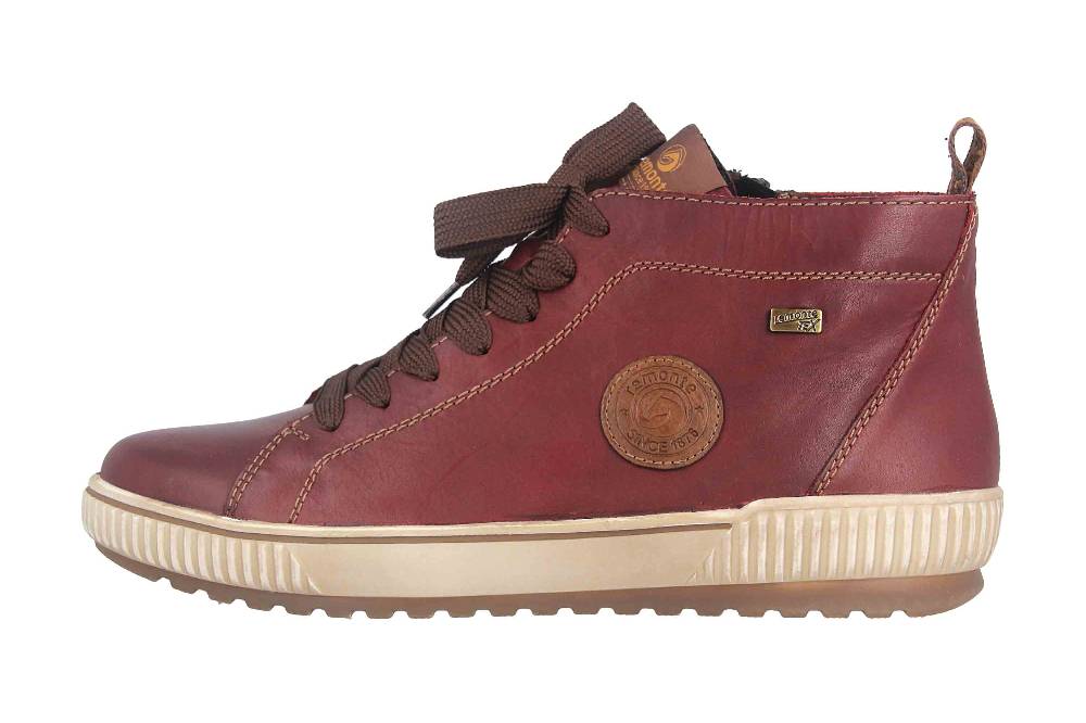 Remonte Stiefel in Übergrößen Rot D0771-35 große Damenschuhe