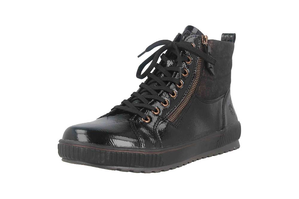 Remonte Stiefel In Übergrößen Schwarz D0775-01 Große Damenschuhe