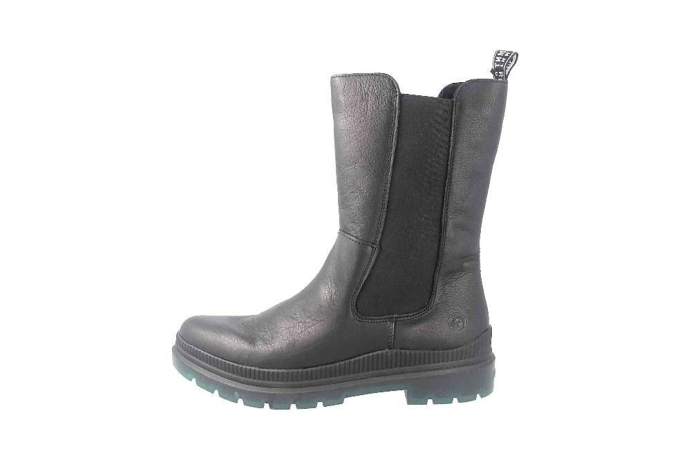 Remonte Stiefel in Übergrößen Schwarz D0C75-01 große Damenschuhe