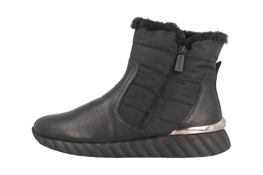Remonte Stiefel in Übergrößen Schwarz D5974-01 große Damenschuhe