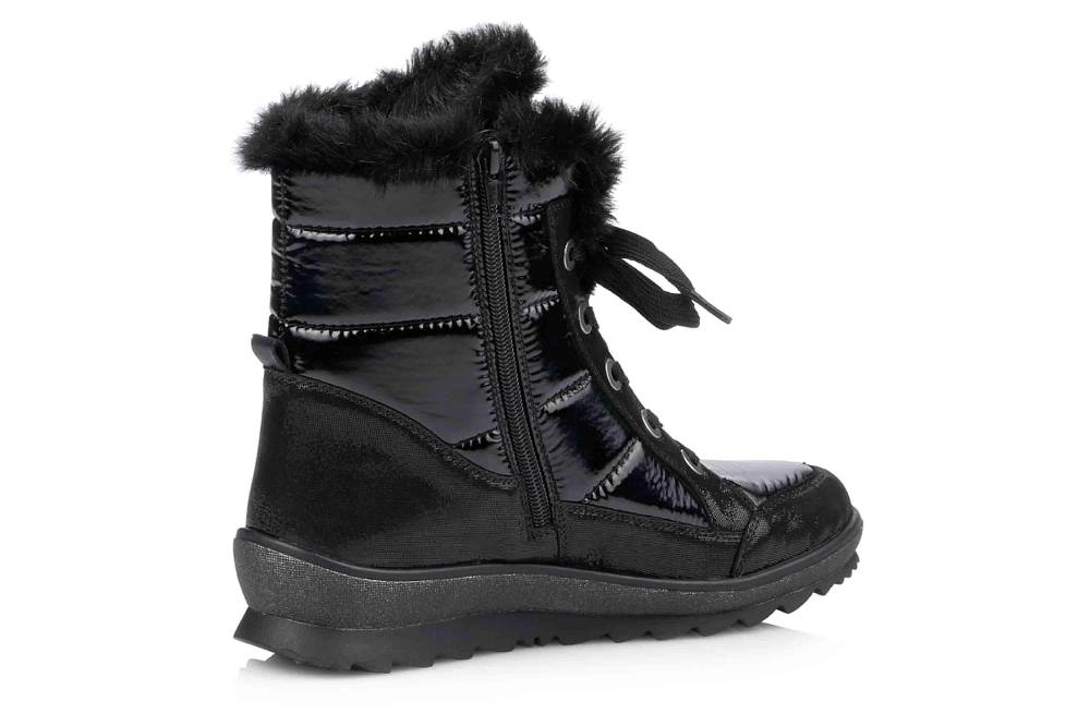 Remonte Stiefel In Übergrößen Schwarz R4384-02 Große Damenschuhe