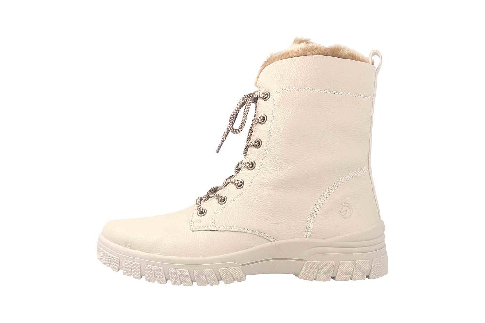 Remonte Stiefeletten in Übergrößen Beige D0E72-60 große Damenschuhe