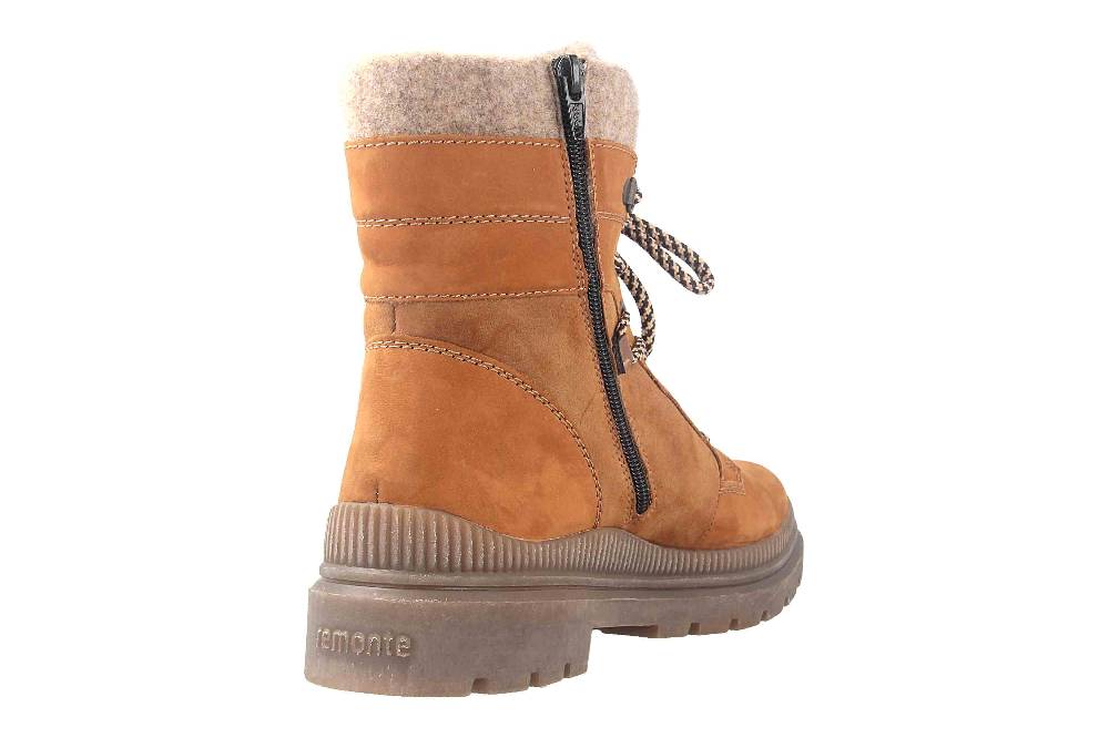 Remonte Stiefeletten In Übergrößen Braun D0C77-22 Große Damenschuhe