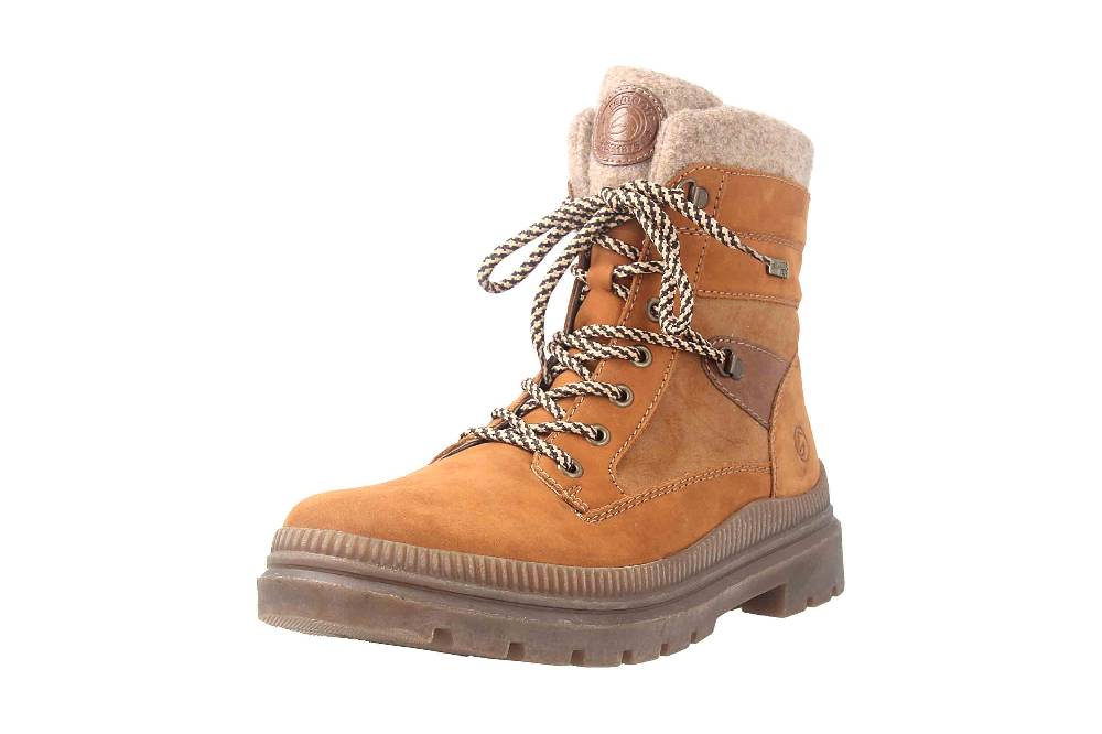 Remonte Stiefeletten In Übergrößen Braun D0C77-22 Große Damenschuhe