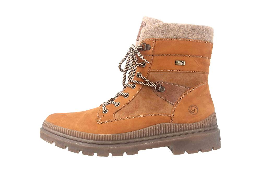 Remonte Stiefeletten in Übergrößen Braun D0C77-22 große Damenschuhe