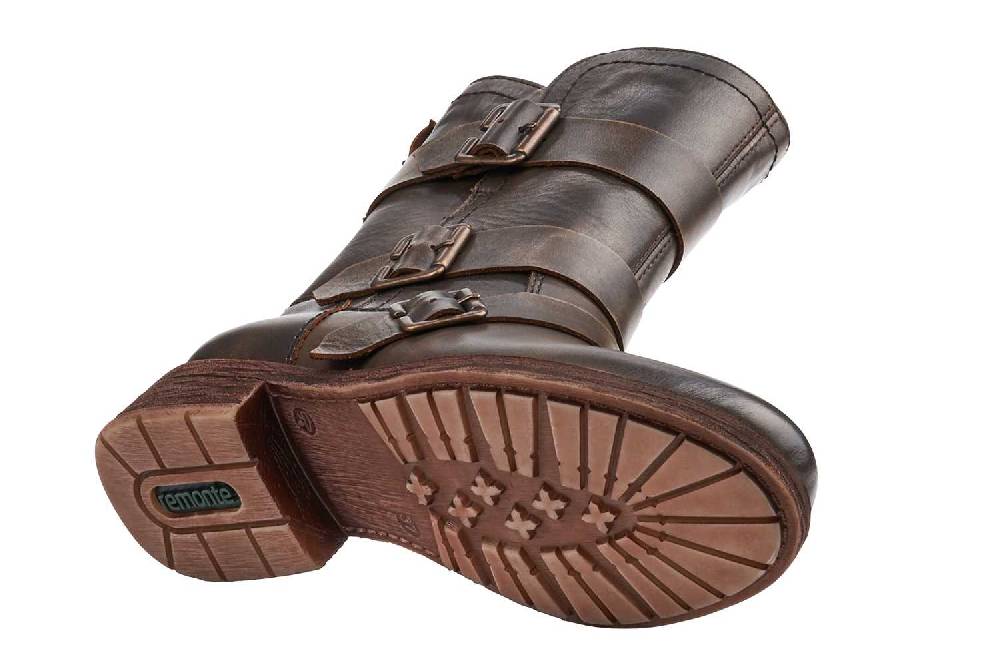 Remonte Stiefeletten In Übergrößen Braun D8072-27 Große Damenschuhe