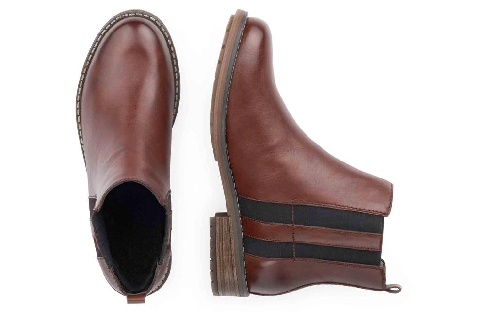 Remonte Stiefeletten In Übergrößen Braun R5074-25 Große Damenschuhe