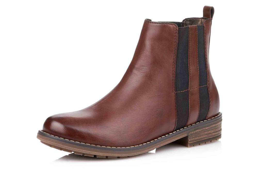 Remonte Stiefeletten in Übergrößen Braun R5074-25 große Damenschuhe