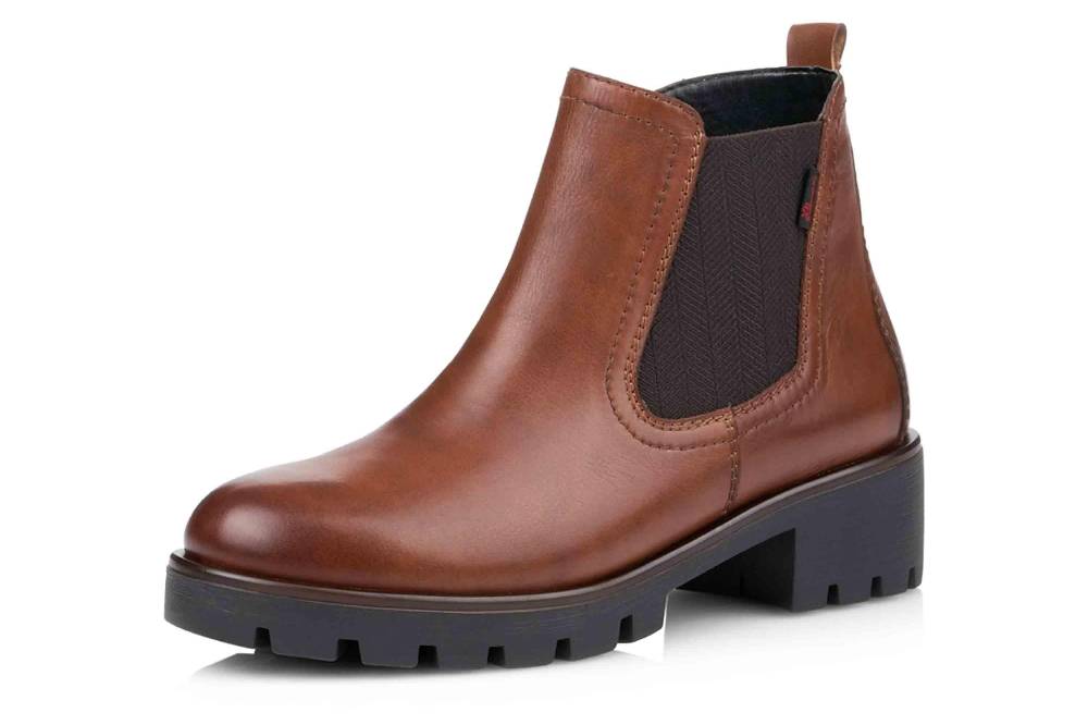 Remonte Stiefeletten In Übergrößen Braun R5377-22 Große Damenschuhe