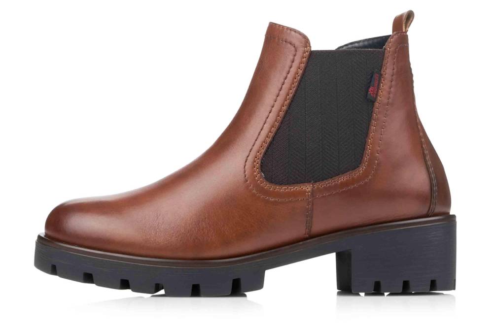 Remonte Stiefeletten in Übergrößen Braun R5377-22 große Damenschuhe