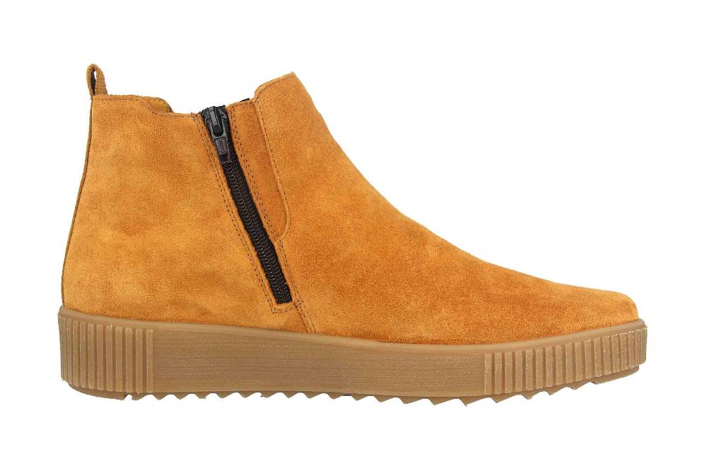 Remonte Stiefeletten In Übergrößen Gelb R7994-68 Große Damenschuhe