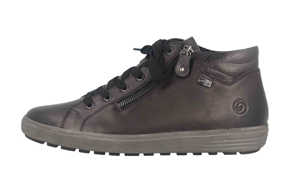 Remonte Stiefeletten in Übergrößen grau D4471-45 große Damenschuhe