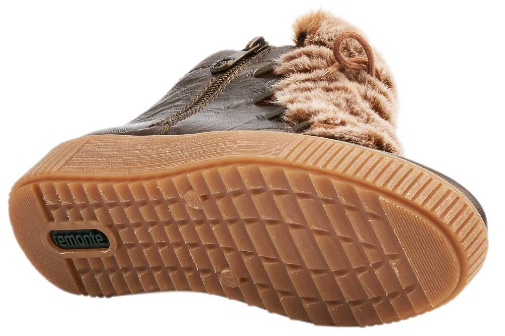 Remonte Stiefeletten In Übergrößen Grün R7981-54 Große Damenschuhe