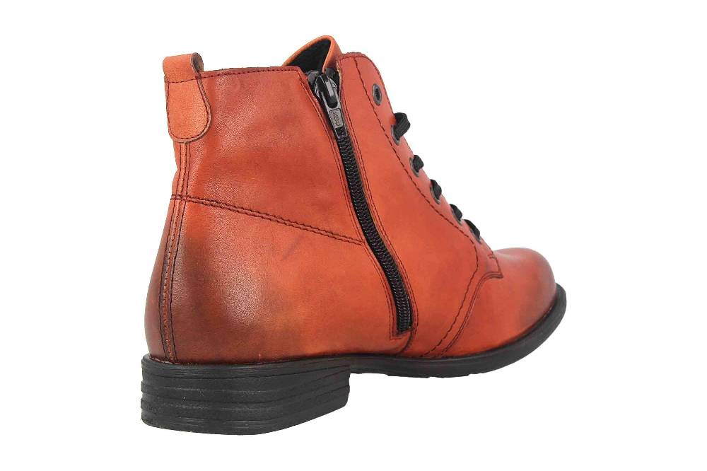 Remonte Stiefeletten In Übergrößen Rot R0983-38 Große Damenschuhe