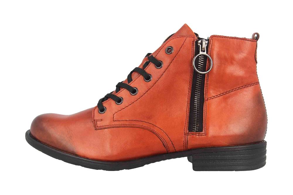 Remonte Stiefeletten in Übergrößen Rot R0983-38 große Damenschuhe