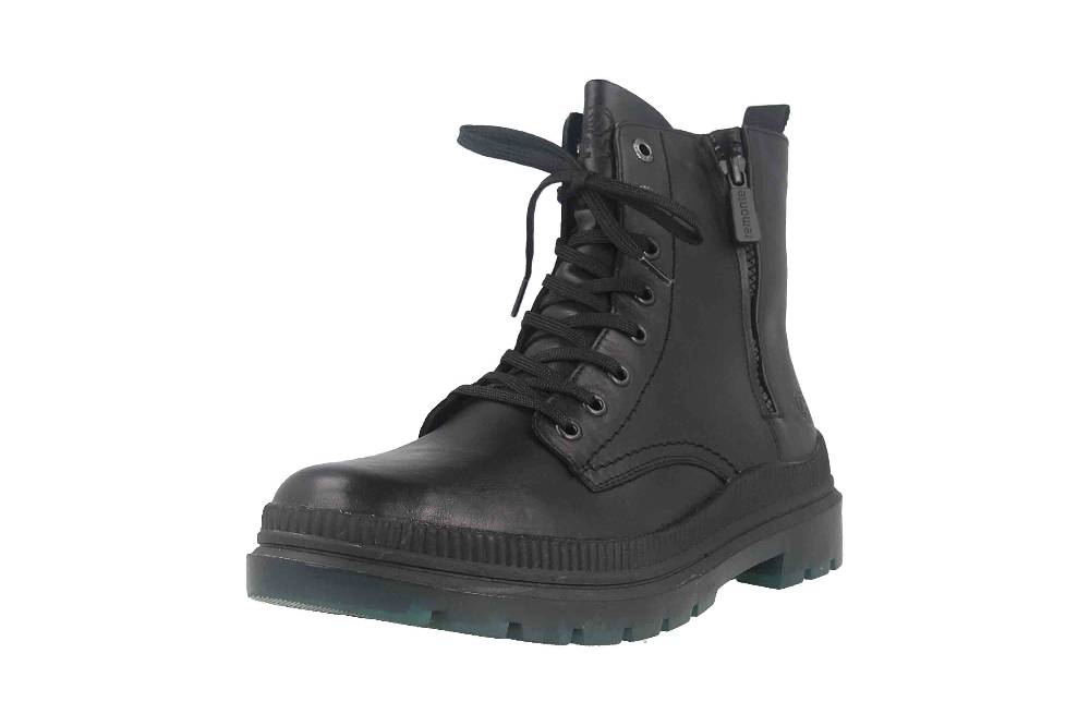 Remonte Stiefeletten In Übergrößen Schwarz D0C70-01 Große Damenschuhe