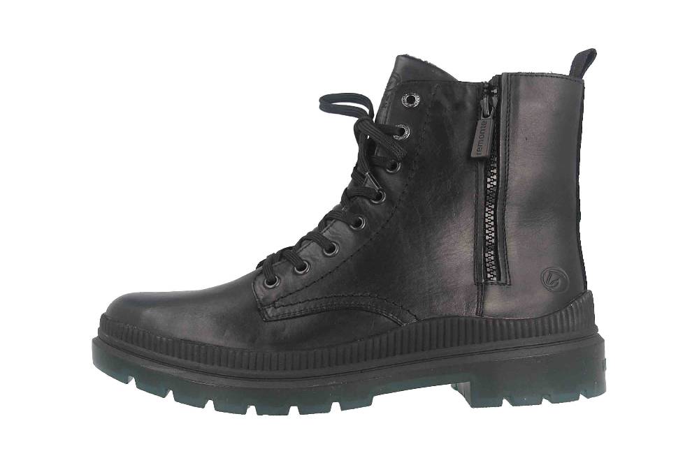 Remonte Stiefeletten in Übergrößen Schwarz D0C70-01 große Damenschuhe