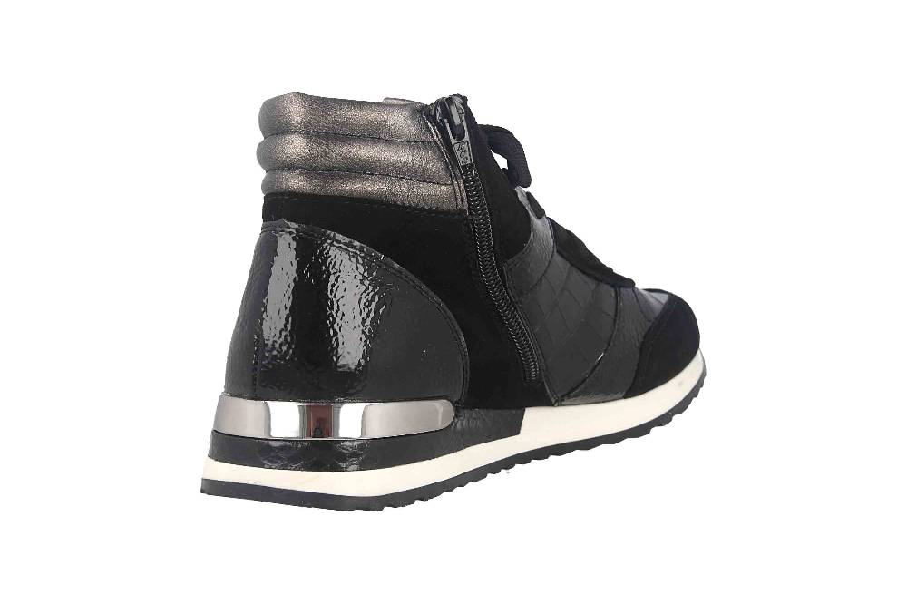 Remonte Stiefeletten In Übergrößen Schwarz R2573-01 Große Damenschuhe