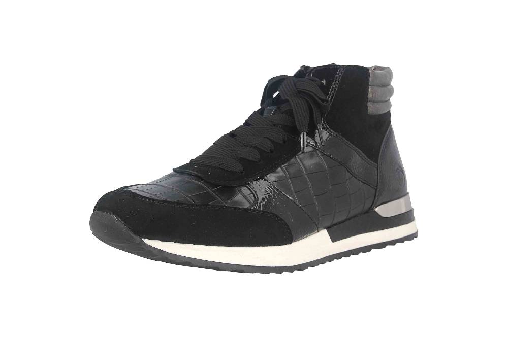 Remonte Stiefeletten In Übergrößen Schwarz R2573-01 Große Damenschuhe