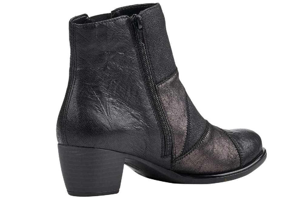 Remonte Stiefeletten In Übergrößen Schwarz R2672-02 Große Damenschuhe