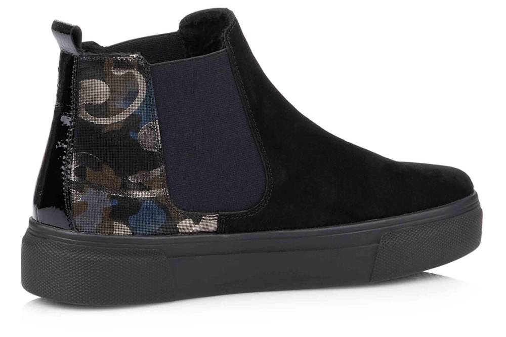 Remonte Stiefeletten In Übergrößen Schwarz R3171-02 Große Damenschuhe