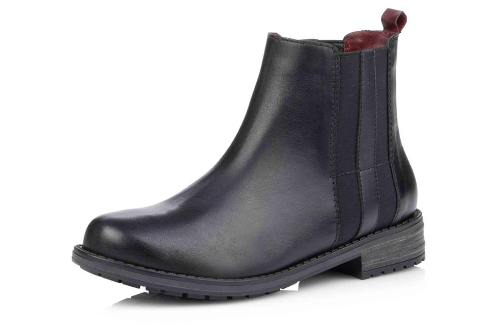 Remonte Stiefeletten In Übergrößen Schwarz R5074-01 Große Damenschuhe