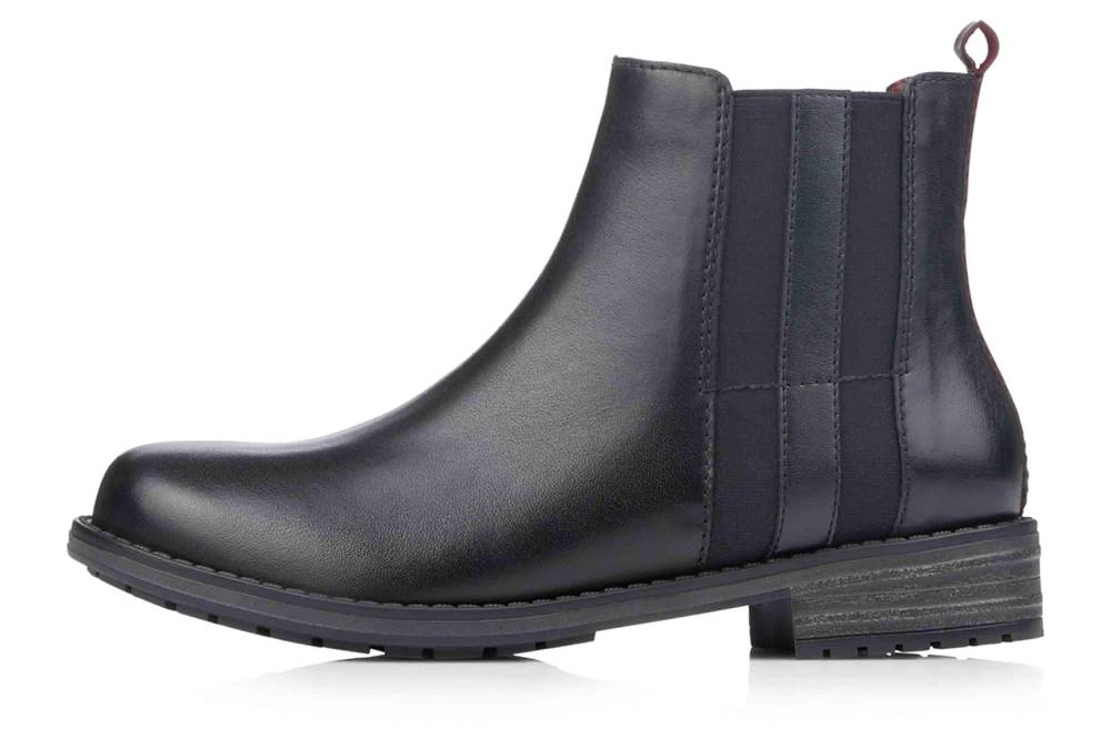 Remonte Stiefeletten in Übergrößen Schwarz R5074-01 große Damenschuhe